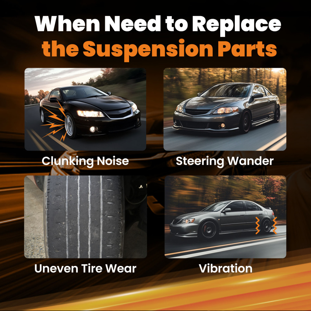 Pair Rear Lower Control Arms with Bushings compatible for Impala B-Body 1971-1976