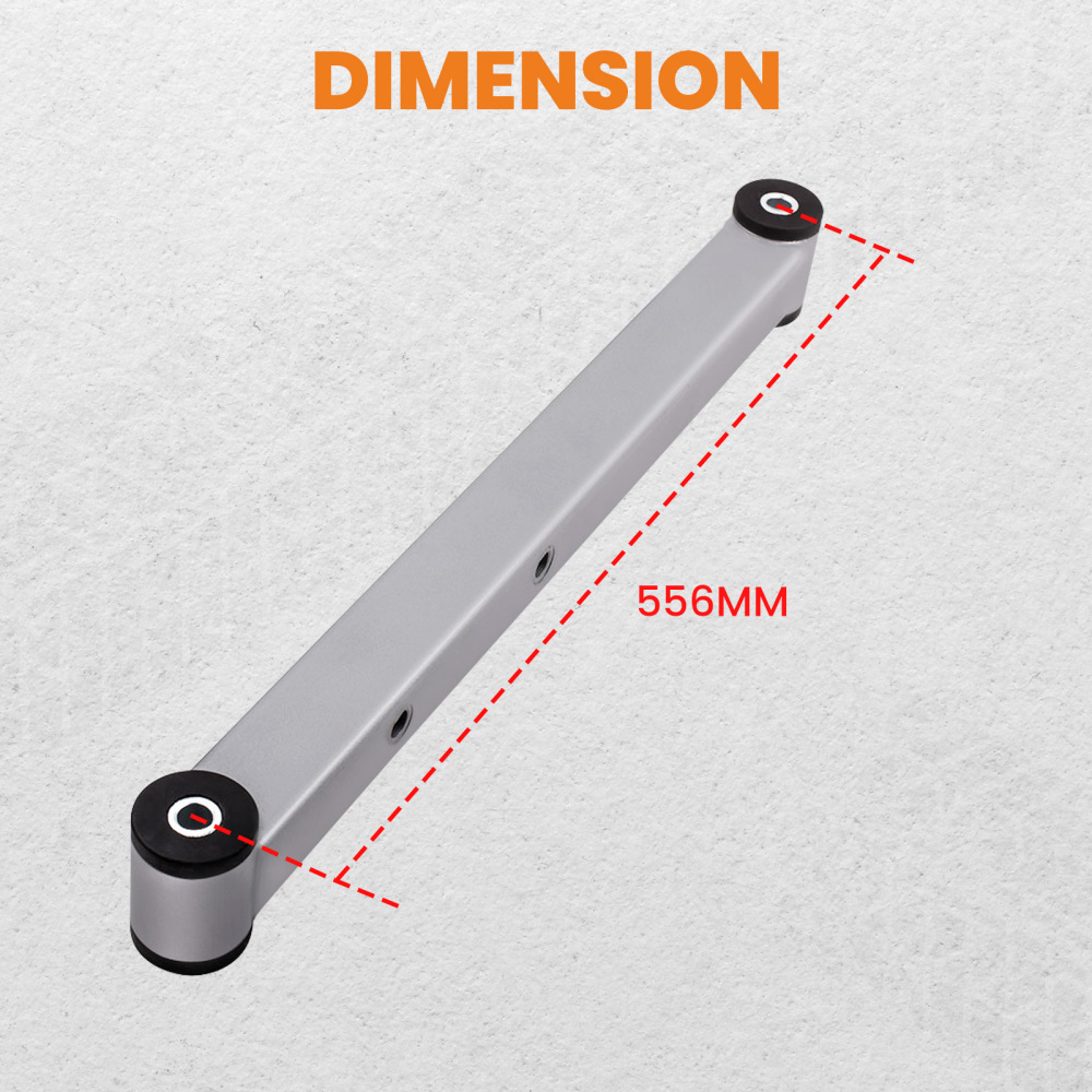 Pair Rear Lower Control Arms with Bushings compatible for Impala B-Body 1971-1976
