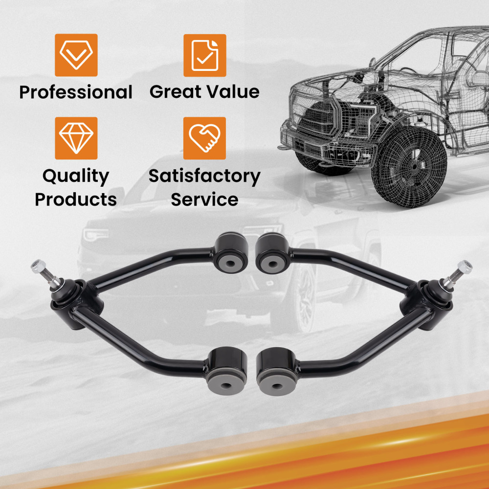 Kit Di Sollevamento Bracci Superiori 2-4 compatibile per Chevrolet/gmc Suburban/tahoe 92-98