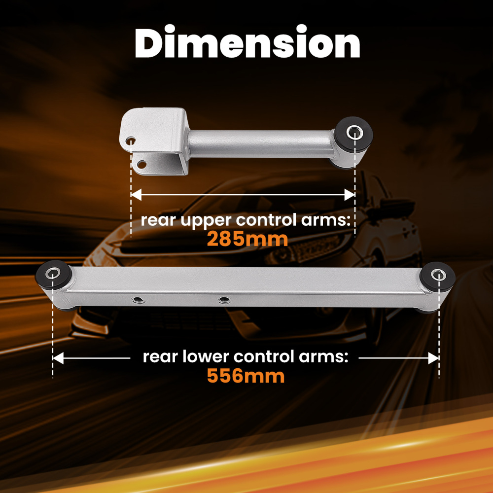 Suspension Rear Control Arm for Impala compatible for B-Body 78-96 Polyurethane Bushings