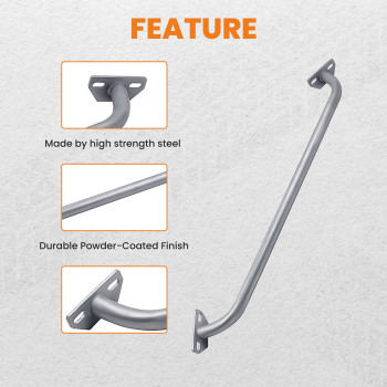 Front Upper Control A-Arms Strut Tower Bar for 93-02 compatible for Camaro Firebird V6 F-Body