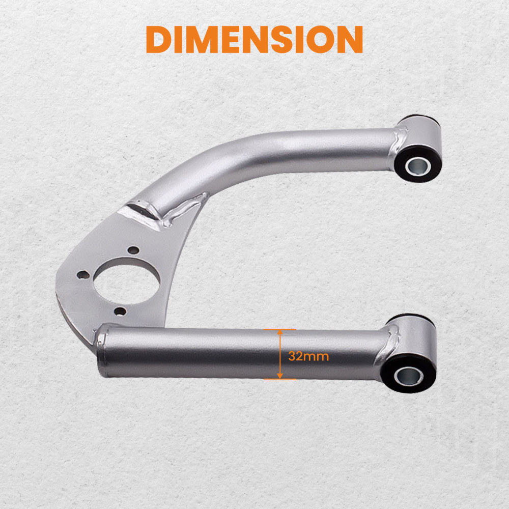 Front Upper Control A-Arms Strut Tower Bar for 93-02 compatible for Camaro Firebird V6 F-Body