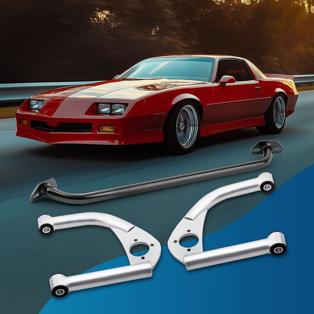 Front Upper Strut Tower Bar Control A-Arm compatible for GM F-Body 1993-2001 2002 compatible for Camaro V8