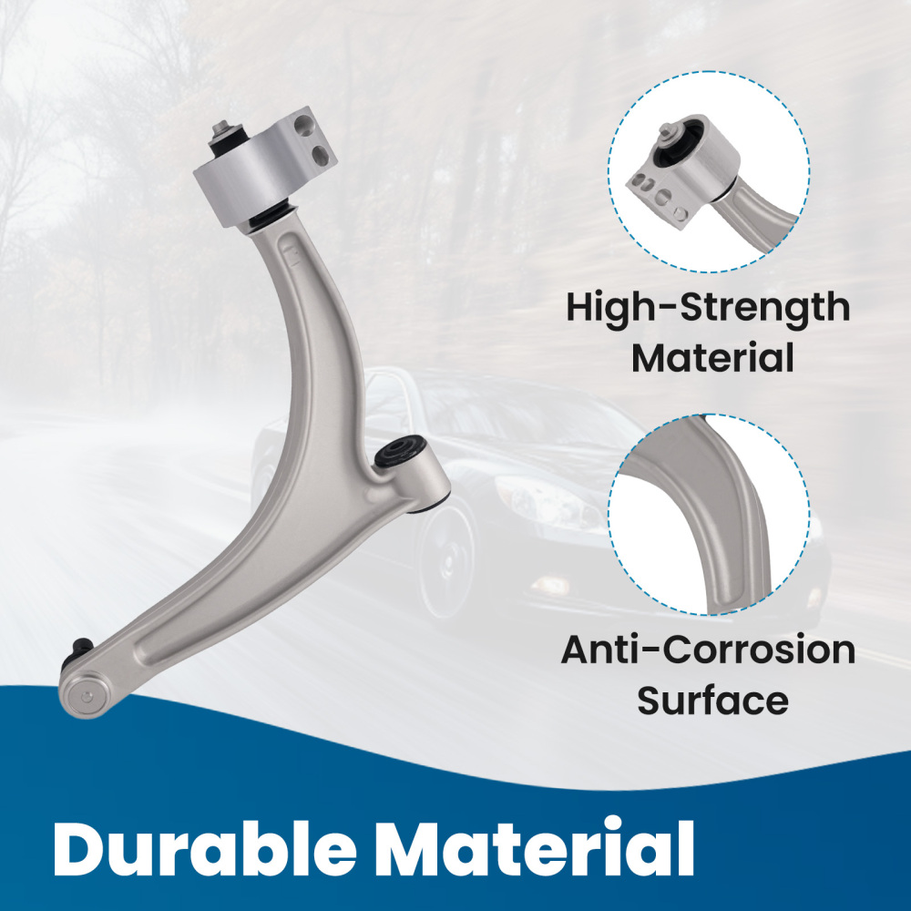 8x Front Lower Control Arm Sway Bar Tie Rods Kit for 2004-2012 compatible for Chevy Malibu G6