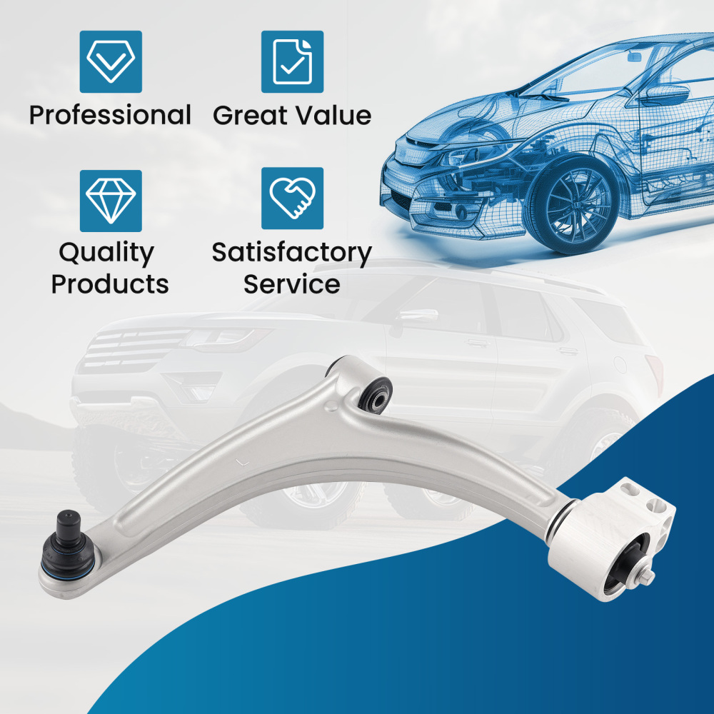 Front Left Lower Control Arm Ball Joint compatible for Chevy Malibu Pontiac G6 compatible for Saturn Aura