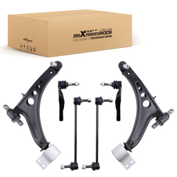 6x Front Lower Control Arms w/Ball Joints for 2016 2017 2018 2019 compatible for Chevy Malibu