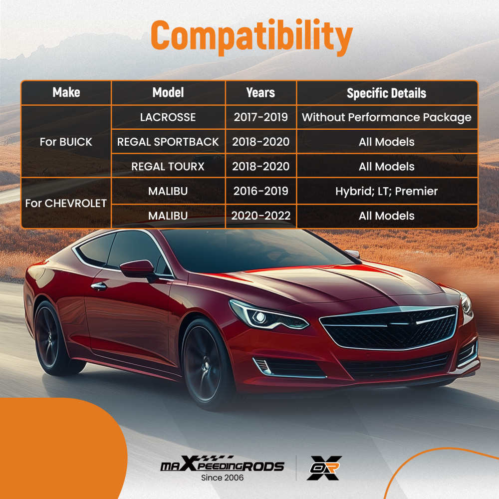 Front Left Lower Control Arm for 16-22 compatible for Chevy Malibu Buick Regal TourX/Sportback