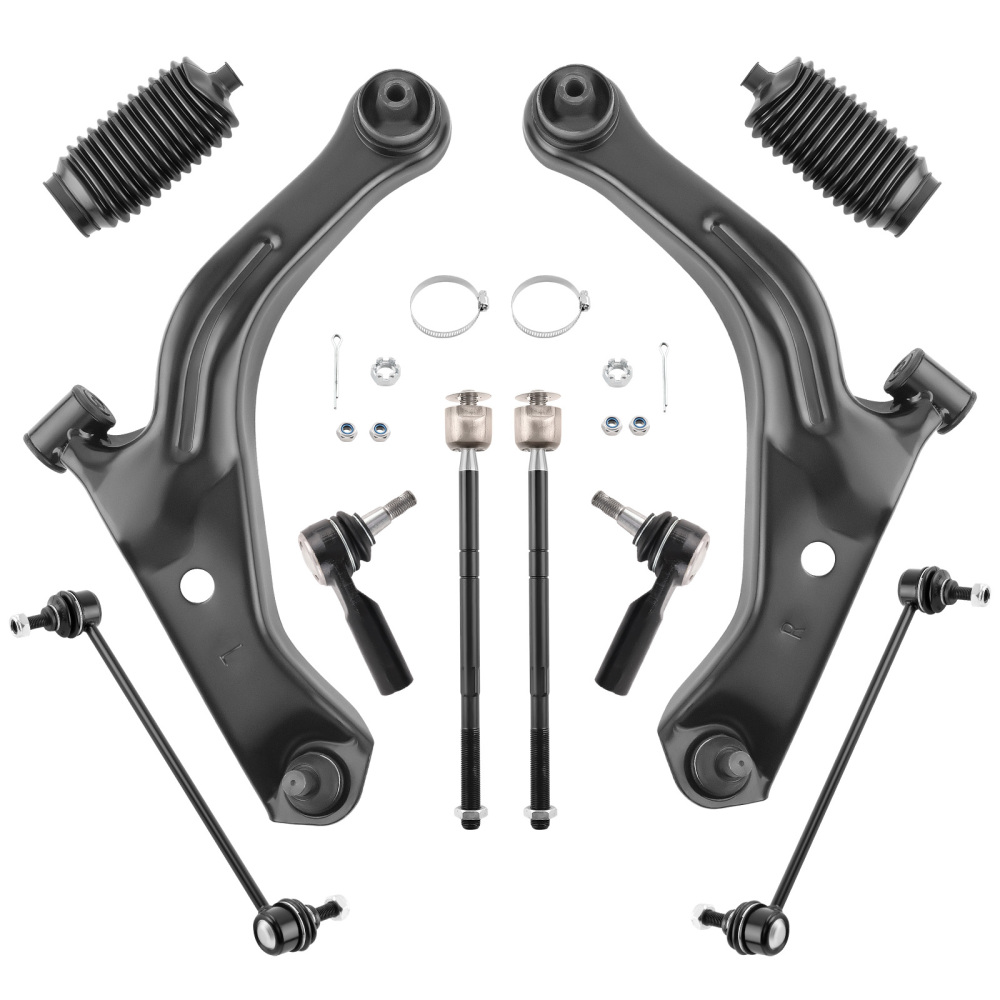 10x Front Lower Control Arm with Ball Joint compatible for Ford Escape 2008 - 2009