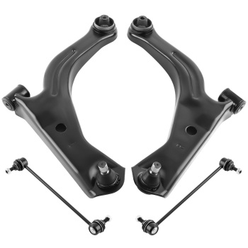 4 Pcs Front Lower Control Arm Ball Joint Sway Bar Kit compatible for Ford Escape 04 - 12