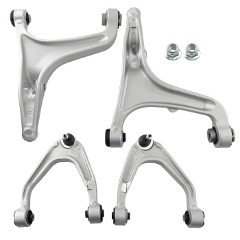 Front Upper Lower Control Arms For 14-22 compatible for Maserati Ghibli M156 17-22 Levante M161