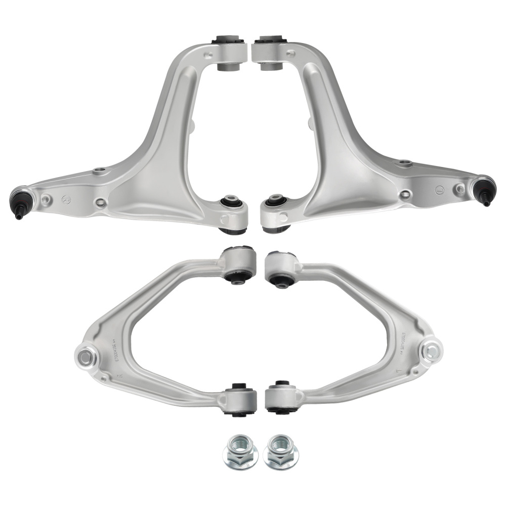 Suspension Front Upper Lower Control Arms For 14-22 compatible for Maserati Quattroporte Ghibli