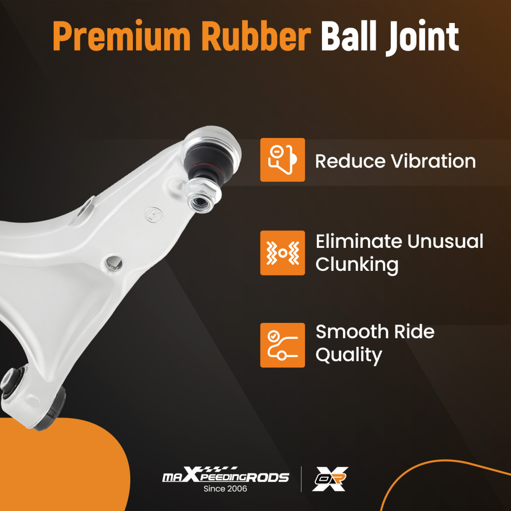 BRACCI DI CONTROLLO INFERIORI ANTERIORI compatibile per MASERATI GHIBLI QUATTROPORTE 2014-22