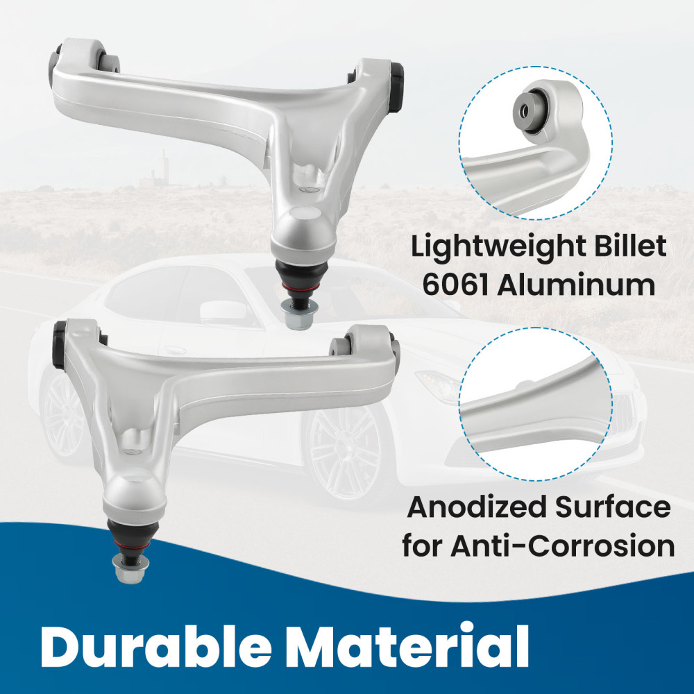 BRACCI DI CONTROLLO INFERIORI ANTERIORI compatibile per MASERATI GHIBLI QUATTROPORTE 2014-22