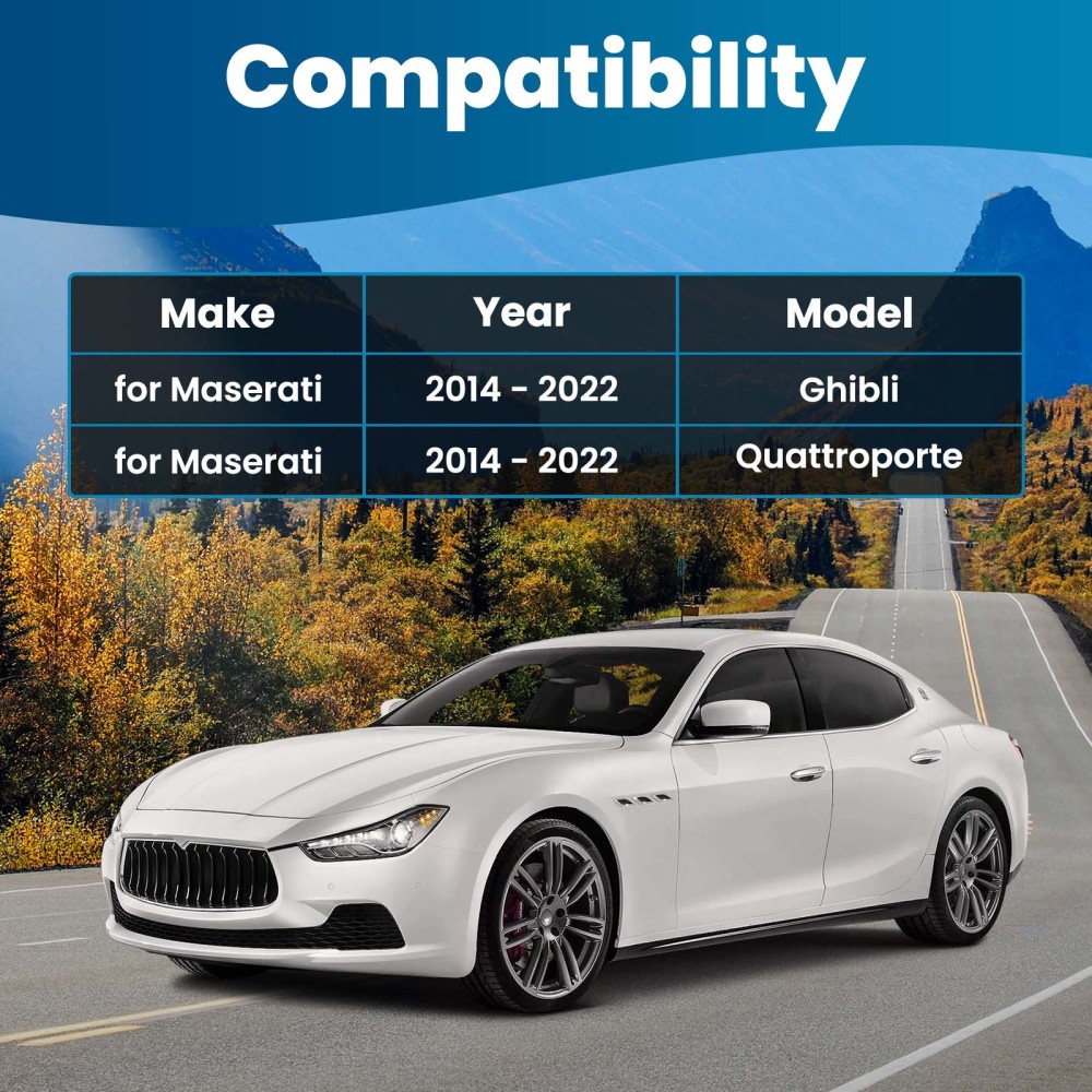 BRACCI DI CONTROLLO INFERIORI ANTERIORI compatibile per MASERATI GHIBLI QUATTROPORTE 2014-22