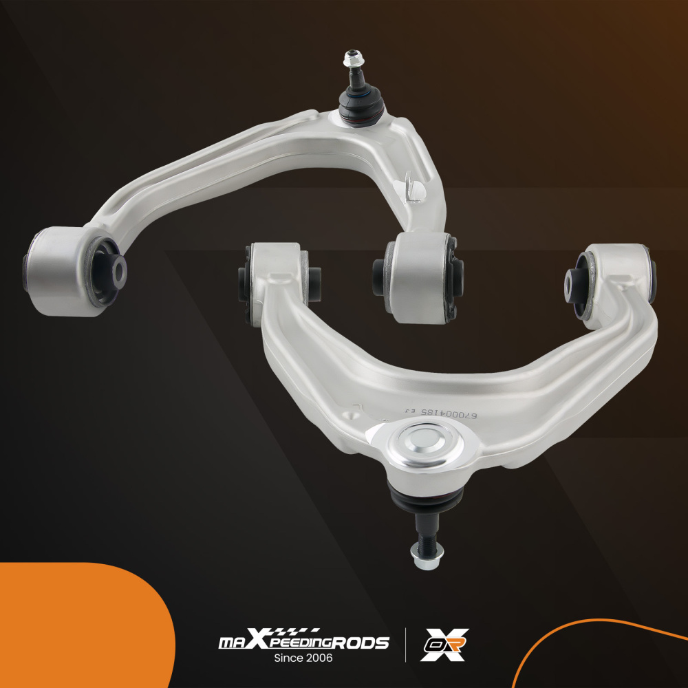 2pcs Front Upper Control Arms compatible for Maserati Ghibli Quattroporte M156 670004185
