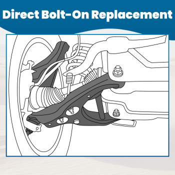 12x Steering Suspension Kit Front Lower Control Arm compatible for Nissan Maxima 2009-2014