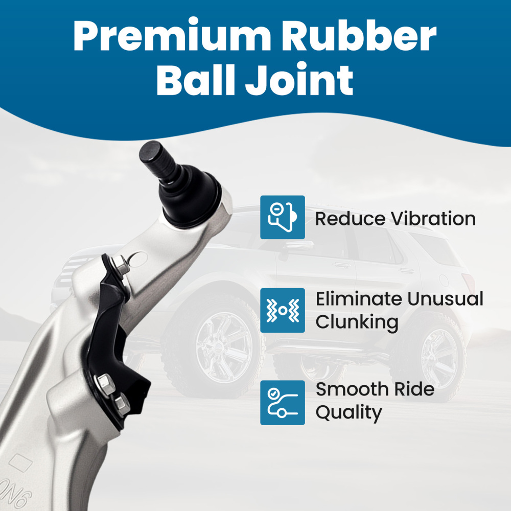 Front Lower Control Arms Suspension Kit for 2009-2014 compatible for Nissan Maxima w/ Gloves