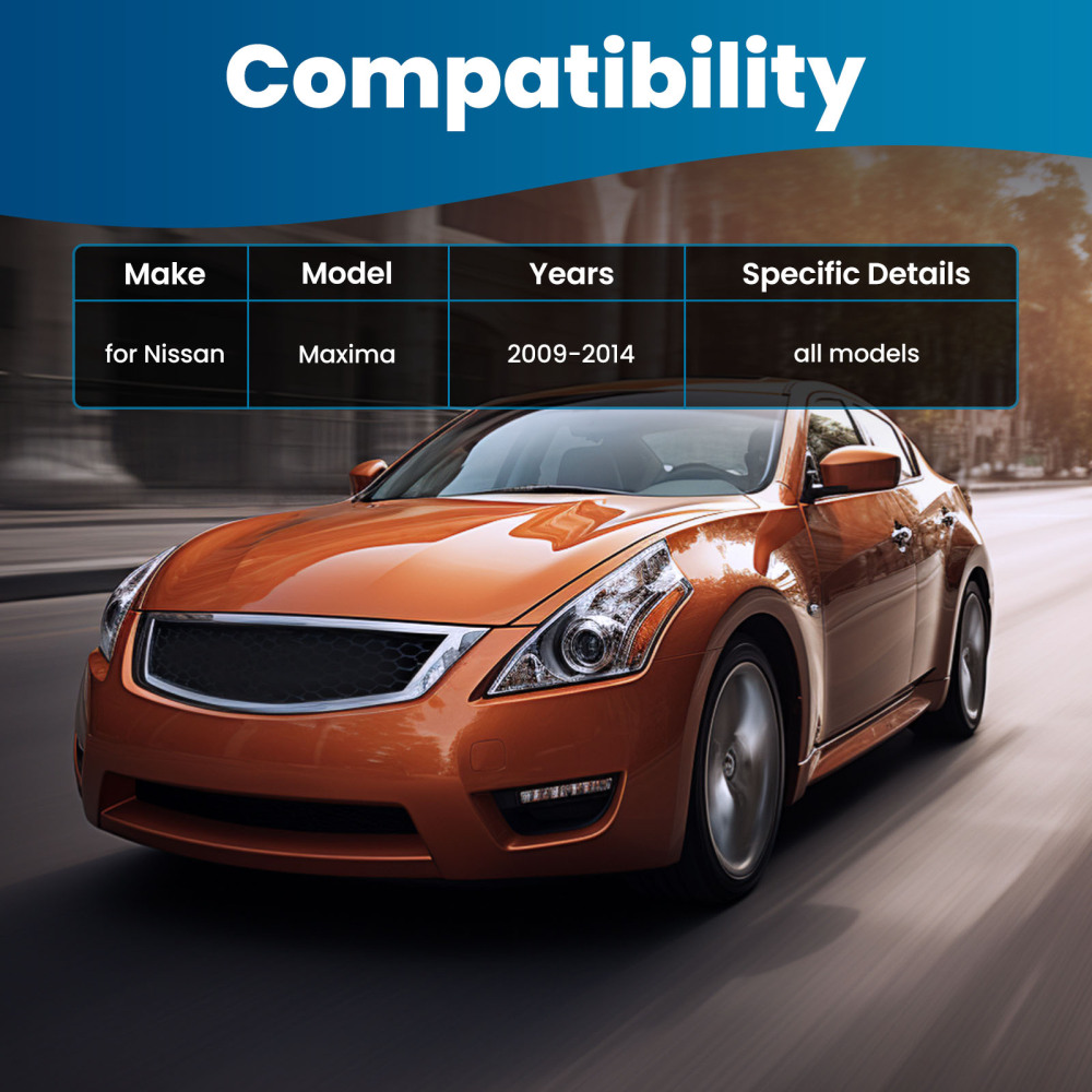 Front Lower Control Arms Suspension Kit for 2009-2014 compatible for Nissan Maxima w/ Gloves