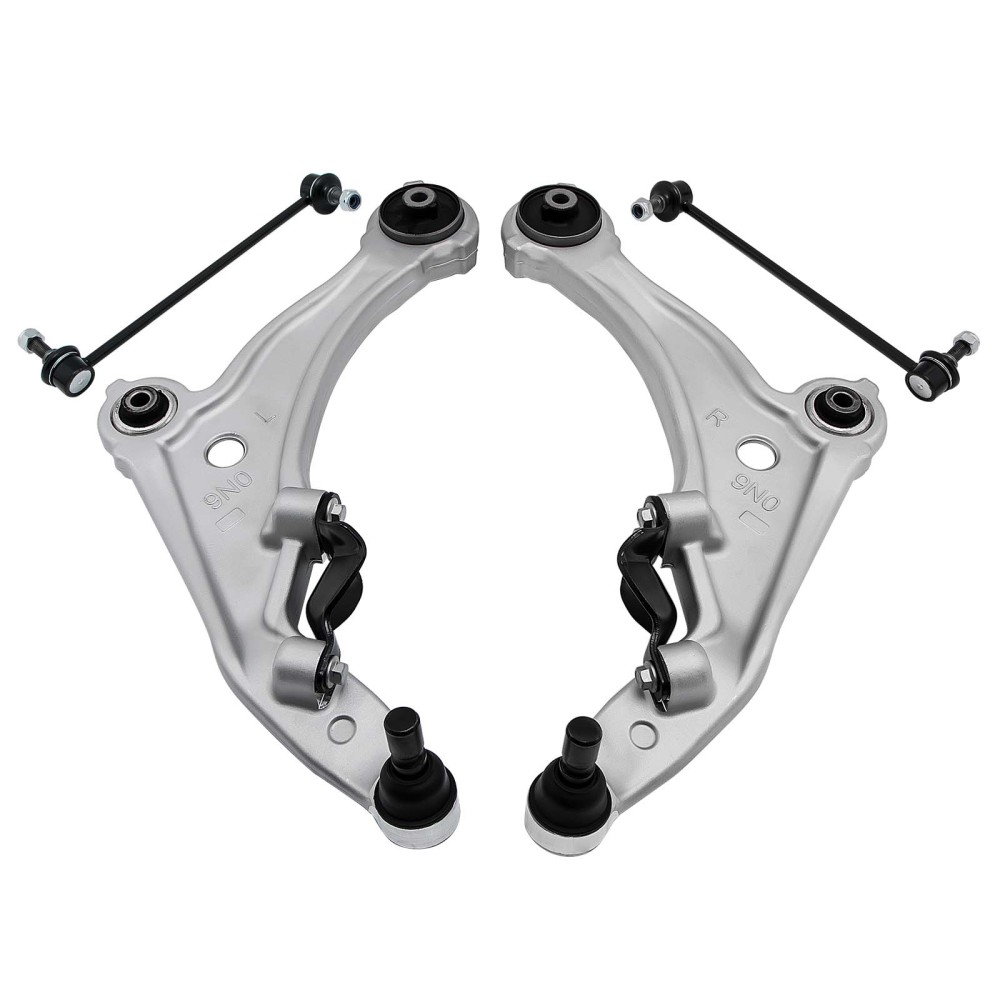 4pcs SteeringSuspension Kit Front Control Arm compatible for Nissan Maxima 2009-2014