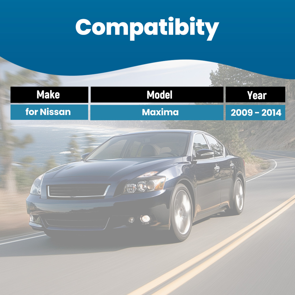 Front Right Lower Control Arm w/ Ball Joint Assembly compatible for Nissan Maxima 2009-2014