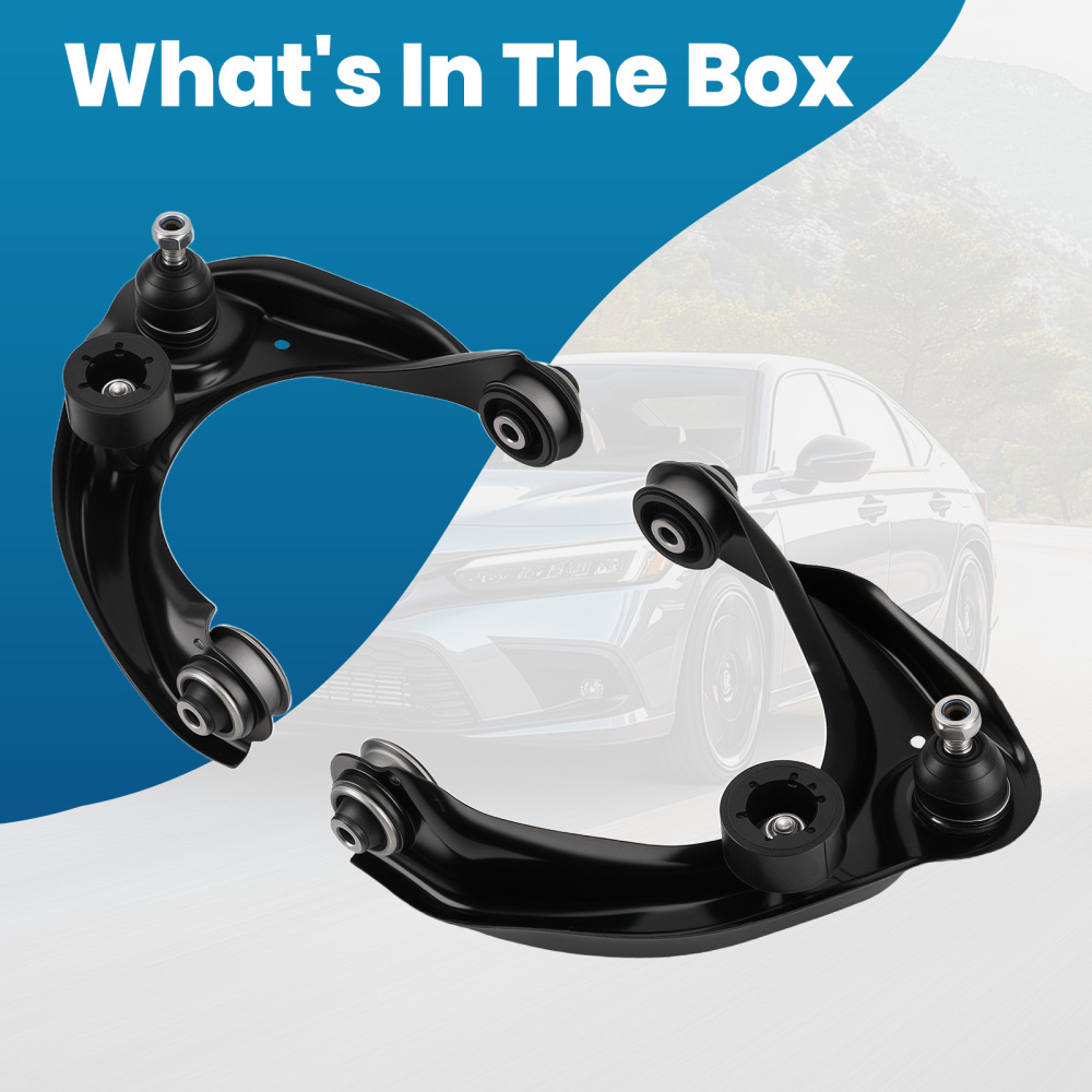 2pc Front Upper Control Arm Ball Joints compatible for Ford Fusion compatible for Lincoln MKZ compatible for Mazda 6