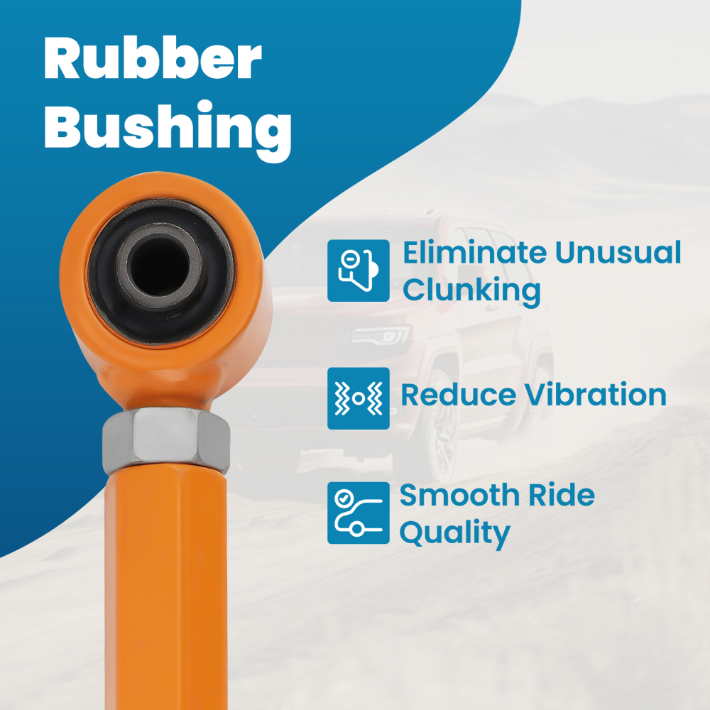 Adjustable Rear Lower Control Arms Kit compatible for Mini Cooper R50 R52 R56 R57 2002-2013 suspension arms