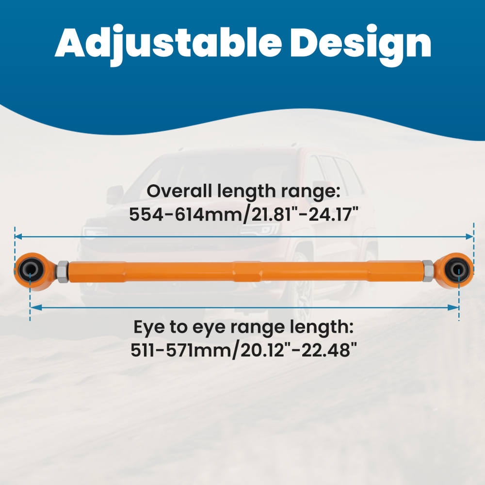 Adjustable Rear Lower Control Arms Kit compatible for Mini Cooper R50 R52 R56 R57 2002-2013 suspension arms