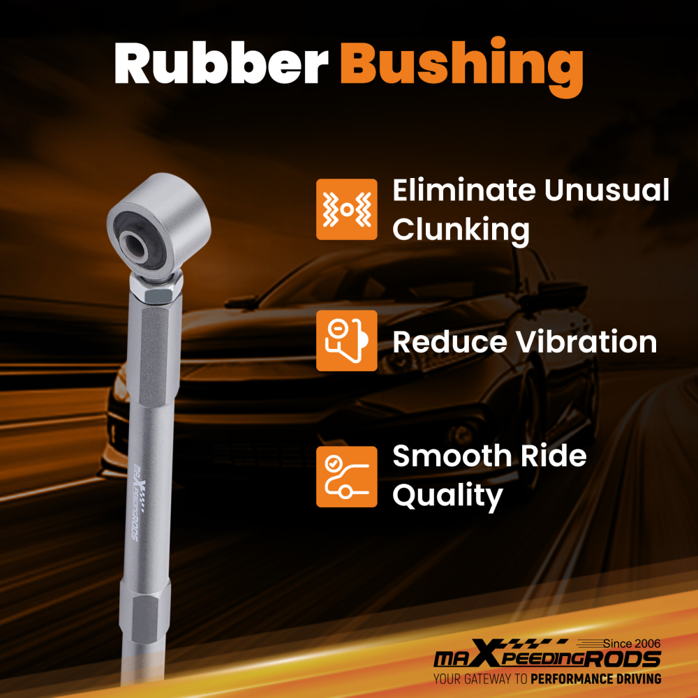 PAIR REAR LOWER CONTROL ARM CAMBER KIT compatible for MINI COOPER R50 R52 2002 2003 - 2013