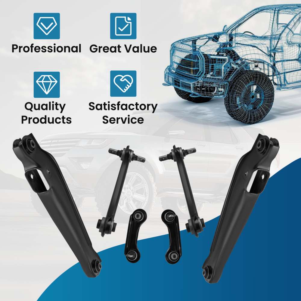 UpperLower Rear Control Arms compatible for Mitsubishi Mirage 1993 1994 1995 1996 2002