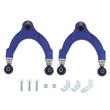 2pcs Aluminum Adjustable Front Upper Control Arms compatible for Tesla Model 3 2017-2024