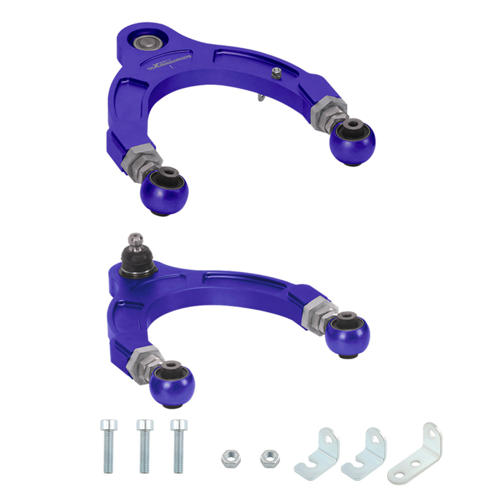 Adjustable Upper Control Arms Balance Damper Rod Bar for 2017-2023 compatible for Tesla Model 3