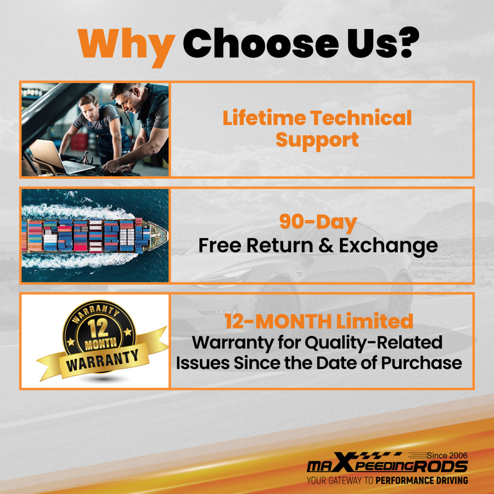 Adjustable Upper Control Arms Balance Damping Rods for 2017-2024 compatible for Tesla Model Y