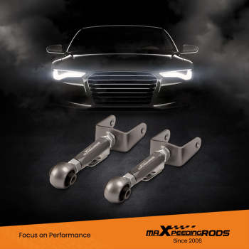 Set of 2 Adjustable Rear Camber Control Arms Kit compatible for Tesla Model 3 / Y 2017-2022