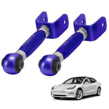 2PCS Adjustable Rear Alignment Toe Arms Kit compatible for Tesla model 3 / Y 2017-2020