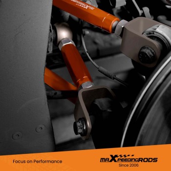 2x Adjustable Rear Alignment Toe Control Arms Kit compatible for Tesla model 3 / Y 2017-21