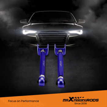 2x Adjustable Rear Lower Alignment Trailing Arms for Tesla model 3 / Y 2017-2021