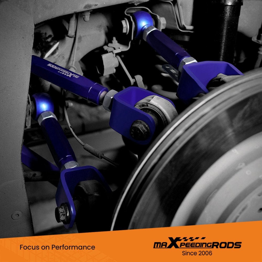 2x Adjustable Rear Lower Alignment Trailing Arms for Tesla model 3 / Y 2017-2021