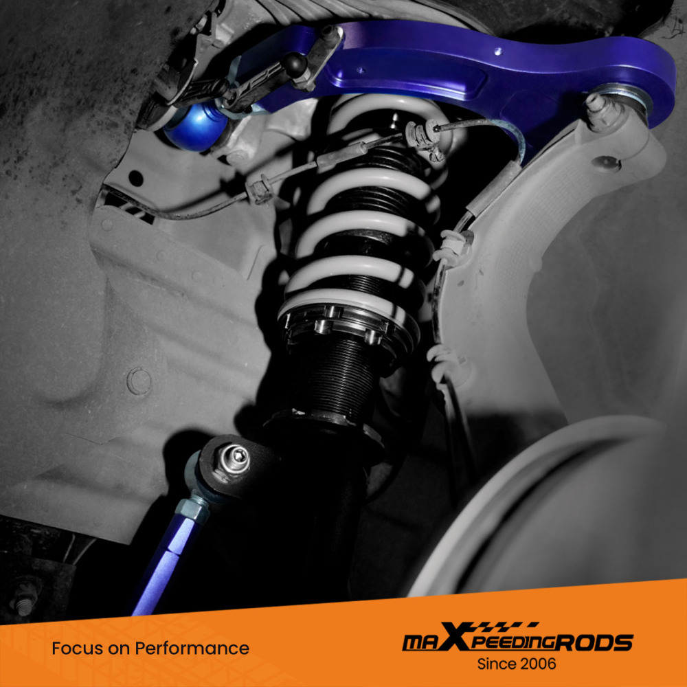 Adjustable Rear Lower Trailing Control Arms Kit compatible for Tesla model 3 / Y 2017-2020