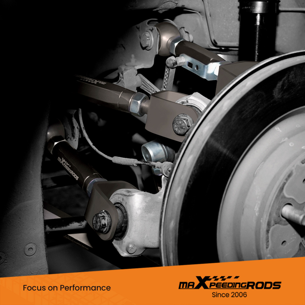 2x Adjustable Rear Lower Trailing Control Arms compatible for Tesla Model 3 / Y 2017-2022