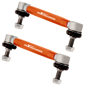 2x Adjustable Front Swaybar End Link Set Anti-Roll Bar compatible for Tesla model Y 2017-Up