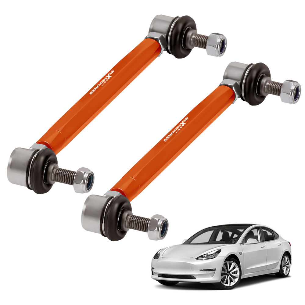 Adjustable Front Anti-Roll Bar End Link Stabilizer compatible for Tesla model 3 / Y 2017-Up