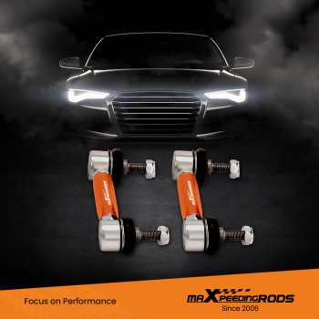 Pair Adjustable Rear Stabilizer End Links Drop Links compatible for Tesla model 7 2017-2022