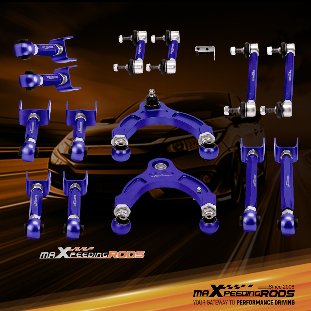 Adjustable Control A-Arms Camber Toe Arm End Links compatible for Tesla Model 3 / Y2017+