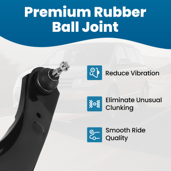 Front Lower Control Arms Sway Bar End Link Tie Rod for 2008-2018 Grand Caravan