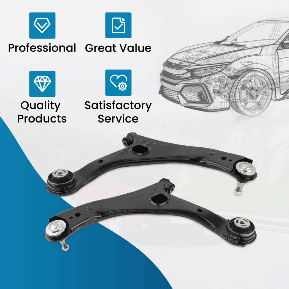 2x Front Lower Control Arms for Town & Country Grand Caravan 2008 2009 2010-2020