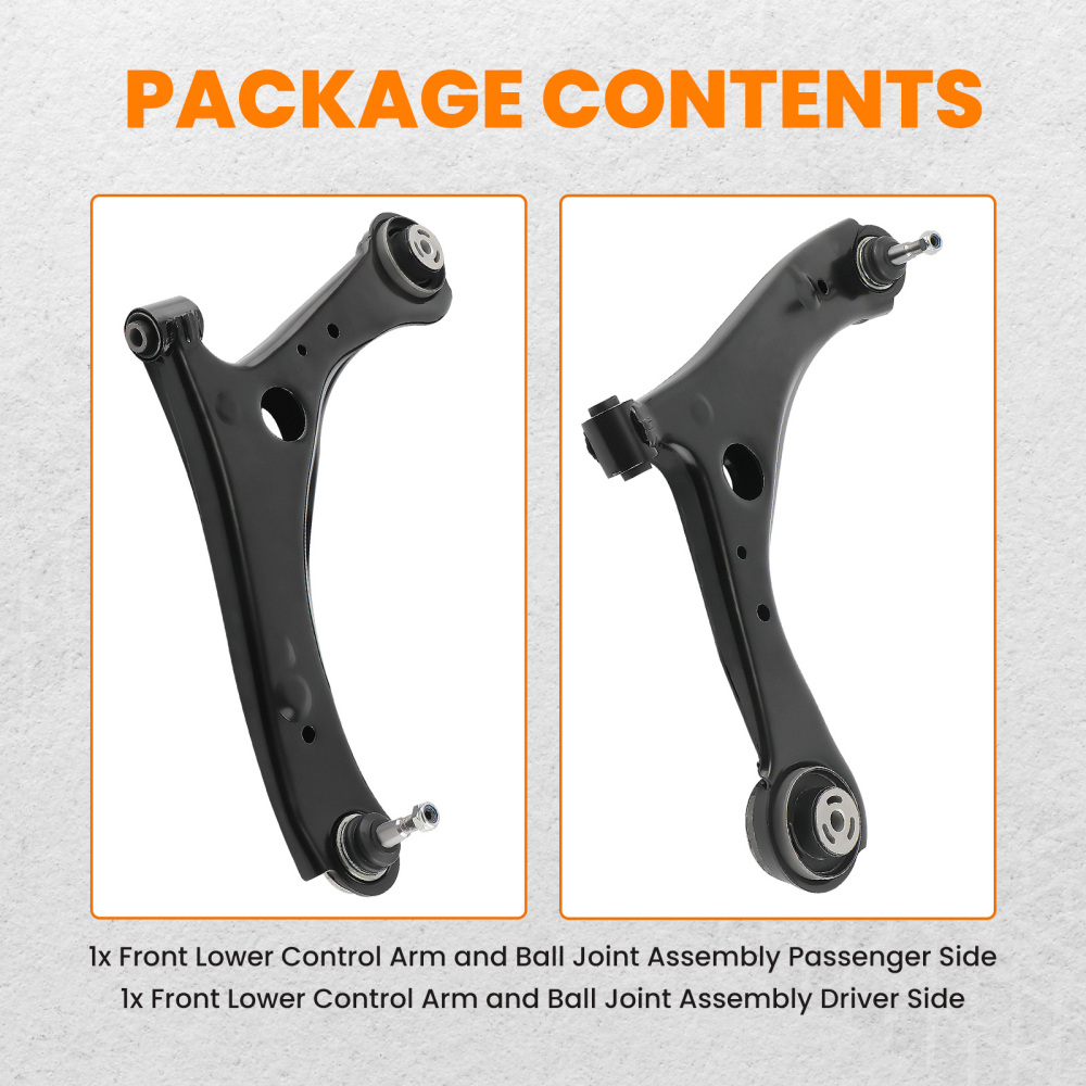 2x Front Lower Control Arms for Town & Country Grand Caravan 2008 2009 2010-2020