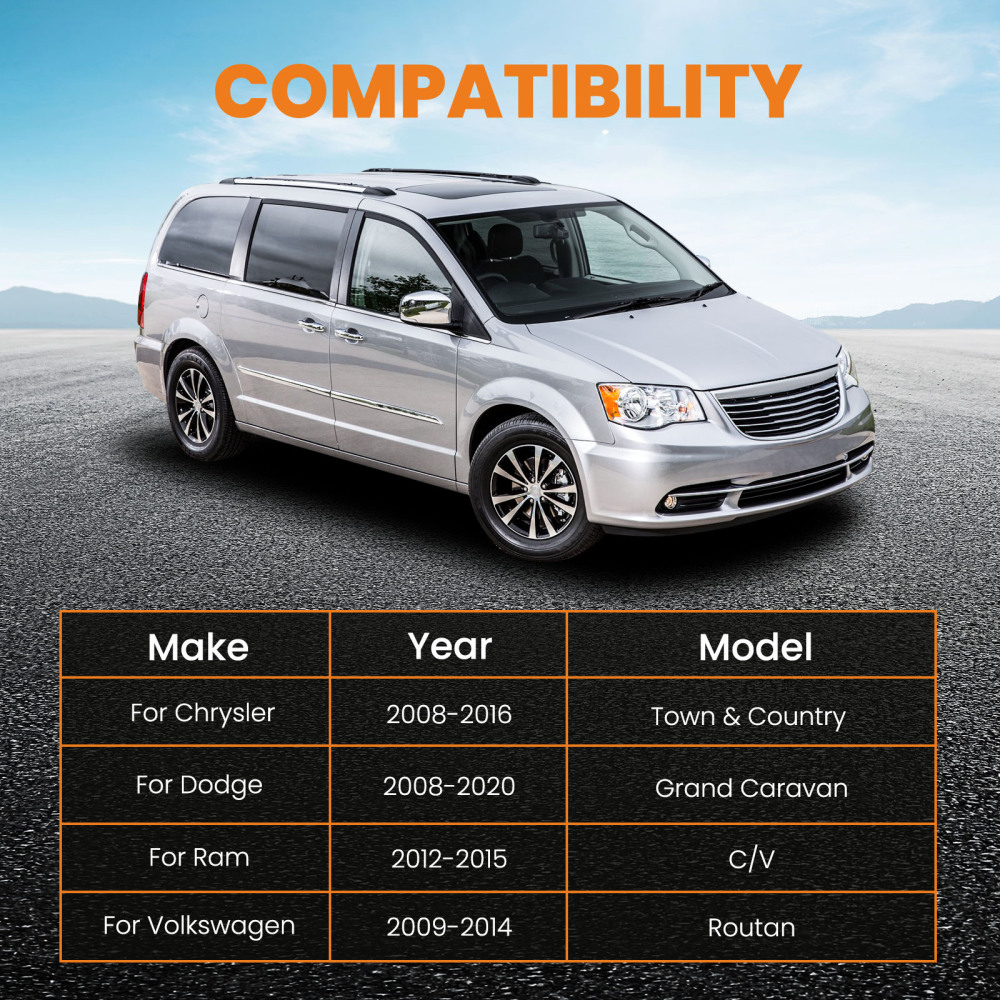 2x Front Lower Control Arms for Town & Country Grand Caravan 2008 2009 2010-2020