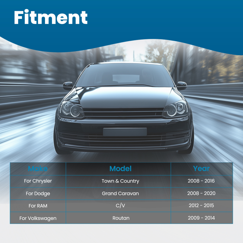 2x Front Lower Control Arms for Town & Country Grand Caravan 2008 2009 2010-2020