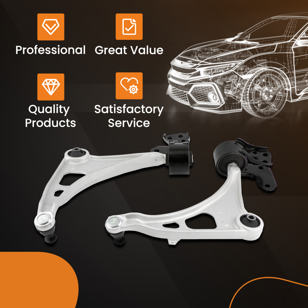 2pcs Suspension Kit Front Lower Control Arm Ball Joint compatible for Acura MDX 2014-2018