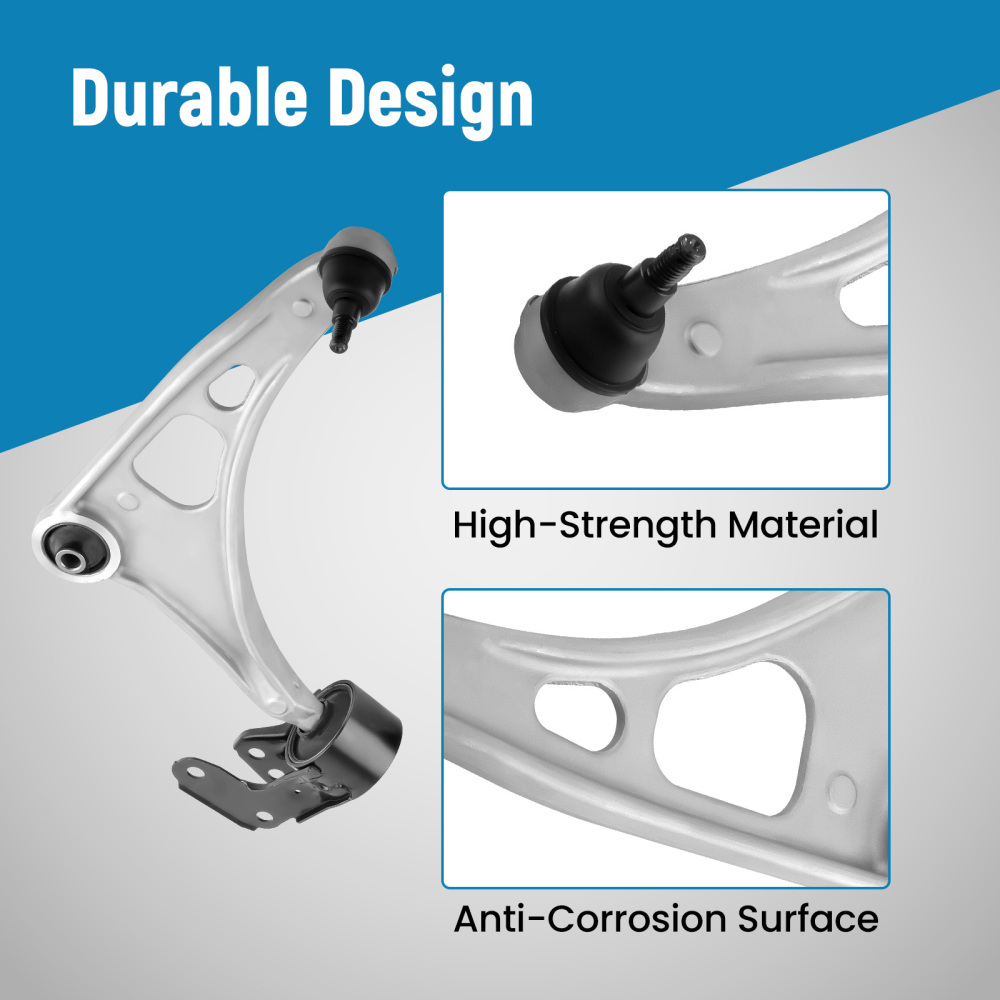 6x Front Lower Control Arms Tie Rods Kit compatible for Acura MDX 2014-20 Pilot 2016-21